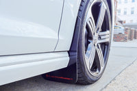 Thumbnail for Rally Armor 15-17.5 VW Golf R Black UR Mud Flap w/ White Logo