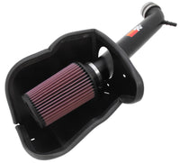 Thumbnail for K&N 10-11 Ford Crown Victoria 4.6L V8 / Mercury Grand Marquis 4.6L V8 Black Typhoon Cold Air Intake