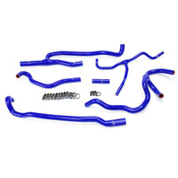 Thumbnail for HPS Blue Reinforced Silicone Heater Hose Kit Coolant for Chevy 16-17 Camaro SS Coupe 6.2L V8