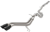 Thumbnail for aFe Takeda 2-1/2in to 3in SS-304 Cat-Back Exhausts w/ Black Tip 13-17 Hyundai Veloster L4-1.6L