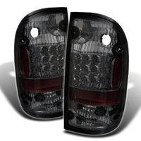 Thumbnail for Spyder Toyota Tacoma 01-04 LED Tail Lights Smoke ALT-YD-TT01-LED-SM
