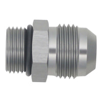 Thumbnail for DeatschWerks 8AN ORB Male to 10AN Male Flare Adapter - Anodized DW Titanium