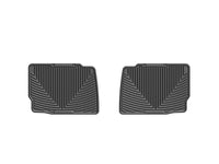 Thumbnail for WeatherTech 13+ Ford Fusion Rear Rubber Mats - Black