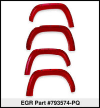 Thumbnail for EGR 2018 Ford F150 Bolt-On Look Color Match Fender Flares - Set - Race Red