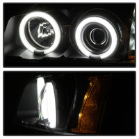 Thumbnail for Spyder Chevy Silverado 1500 03-06 Projector HeadlightsCCFLHalo LED Blk High H1 PRO-YD-CS03-CCFL-BK