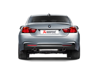 Thumbnail for Akrapovic 16-17 BMW 340i (F30 F31) Evolution Line Cat Back (SS) w/ Carbon Tips (Req. Link Pipe)