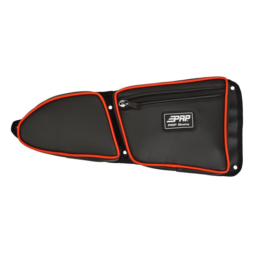 PRP Polaris RZR Front Door Bag with Knee Pad (Passenger Side)- Red
