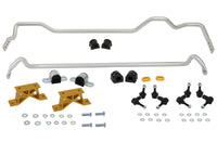 Thumbnail for Whiteline 04-05 Subaru Impreza STI Front & Rear Sway Bar Kit 24mm w/Mounts