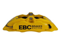 Thumbnail for EBC Racing 05-11 Ford Focus ST (Mk2) Front Left Apollo-4 Yellow Caliper