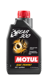 Thumbnail for Motul 1L Transmission GEAR 300 75W90 - Synthetic Ester