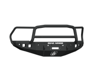 Thumbnail for Road Armor 16-18 Ram 2500 Stealth Front Winch Bumper w/Lonestar Guard/6 Sensor Holes - Tex Blk
