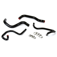 Thumbnail for HPS Black Reinforced Silicone Radiator + Heater Hose Kit for Toyota 05-18 Tacoma 2.7L 4Cyl