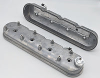 Thumbnail for Granatelli 96-22 GM LS Tall Valve Cover w/Integral Angled Coil Mounts - Cast Finish