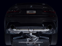 Thumbnail for AWE 19-23 BMW 330i / 21-23 BMW 430i Base G2X Track Edition Axle Back Exhaust - Diamond Black