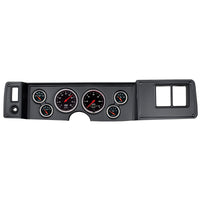 Thumbnail for Autometer Designer Black 79-81 Camaro Dash Kit 6pc Tach / MPH / Fuel / Oil / WTMP / Volt