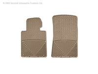 Thumbnail for WeatherTech 99 BMW M3 Convertible Front Rubber Mats - Tan