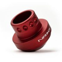 Thumbnail for NRG Short Hub Adapter 92-95 Honda Civic / 92-96 Prelude / 90-93 Accord - Matte Red