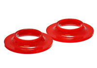 Thumbnail for Energy Suspension Universal 2 1/8in ID 4 1/8in OD 13/16in H Red Coil Spring Isolators (2 per set)