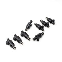 Thumbnail for DeatschWerks Universal 1200cc Low Impedance 14mm Upper Injector - Set of 8