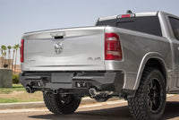 Thumbnail for Addictive Desert Designs 2019 Ram 1500 Hammer Stealth Fighter Rear Bumper w/ 6 Sensor Cutouts