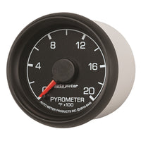 Thumbnail for Autometer Factory Match Ford 52.4mm Full Sweep Electronic 0-2000 Deg F EGT/Pyrometer Gauge