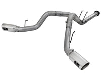 Thumbnail for aFe LARGE BORE HD 4in 409-SS DPF-Back Exhaust w/Polished Tip 11-14 Ford Diesel Trucks V8-6.7L (td)