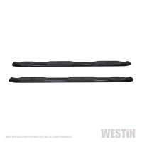 Thumbnail for Westin 2019 Chevrolet Silverado/Sierra 1500 CC (5.5ft) PRO TRAXX 5 WTW Oval Nerf Step Bars - Black