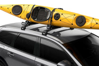 Thumbnail for Thule Hull-A-Port Aero Kayak Carrier (Thule SquareBars Req. Adapter) - Black