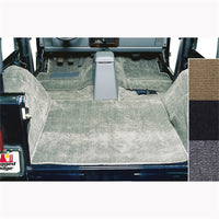 Thumbnail for Rugged Ridge Deluxe Carpet Kit Gray 76-95 Jeep CJ / Jeep Wrangler Models