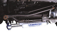 Thumbnail for Fabtech 07-14 GM C/K1500 2WD/4WD Dual Steering Stabilizer System w/Perf. Shocks