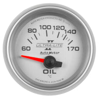 Thumbnail for Autometer Ultra-Lite II Gauge Oil Temp 2 1/16in 60-170f Electric Ultra-Lite II