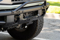 Thumbnail for DV8 Offroad 21-22 Ford Bronco Factory Front Bumper Licence Relocation Bracket - Front