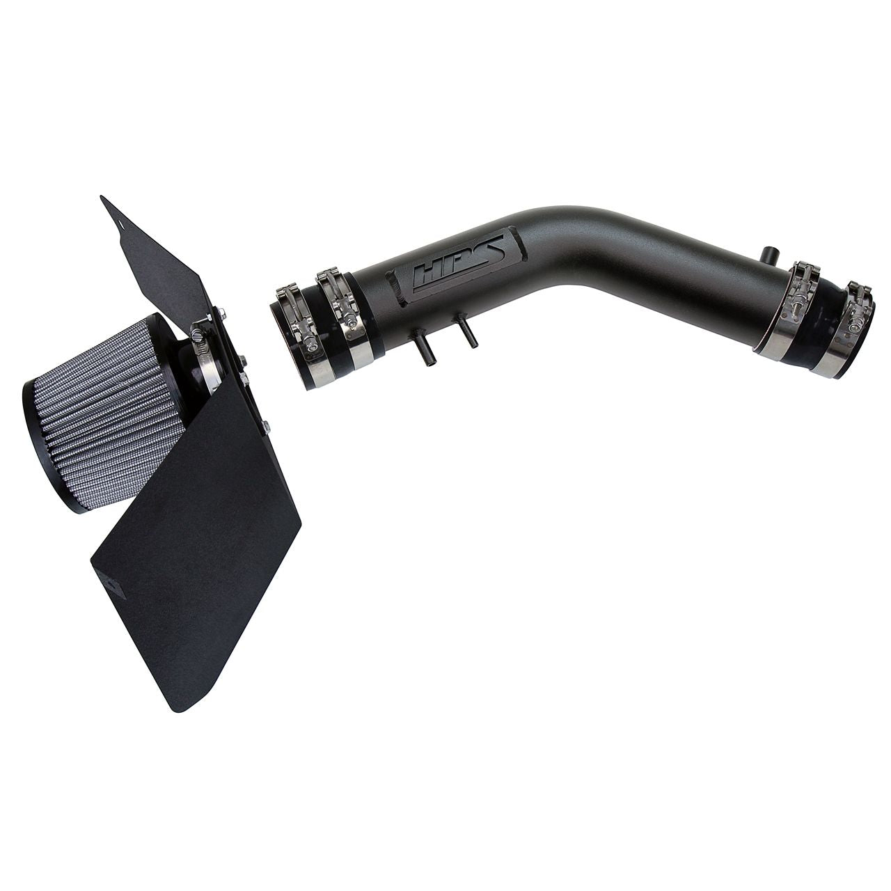 HPS Black Shortram Air Intake Kit with Heat Shield for 95-99 Toyota Tacoma 2.4L 2.7L