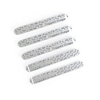 Thumbnail for Rugged Ridge Elite Dr Hndle Insert Brushed Tread 4D 07-18 Jeep Wrangler JK