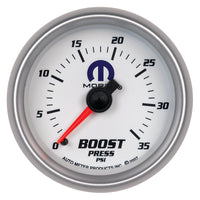 Thumbnail for Autometer Mopar 2-1/16in Mechanical 0-35PSI Boost Gauge