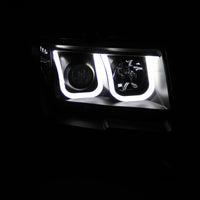 Thumbnail for ANZO 2009-2014 Ford F-150 Projector Headlights w/ U-Bar Black