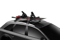 Thumbnail for Thule SnowPack M Ski/Snowboard Rack - Black (Up to 4 Pair Skis/2 Snowboards)