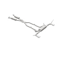 Thumbnail for MagnaFlow Cat-Back SS 2.5in Dual Split Rear 4in Black Tip 11-16 Jeep Grand Cherokee 5.7L V8/3.6L V6