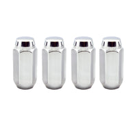 Thumbnail for McGard Hex Lug Nut (Cone Seat) M14X1.5 / 22mm Hex / 1.945in. Length (4-Pack) - Chrome