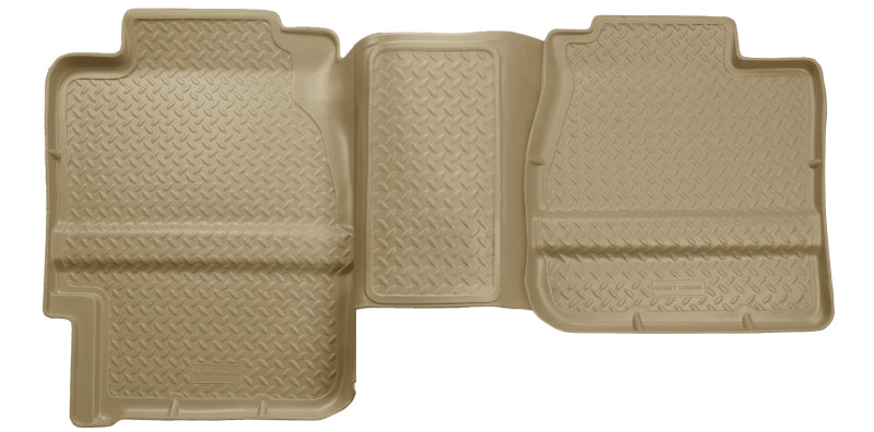 Husky Liners 88-00 GM Full Size Truck 3DR/Ext. Cab Classic Style 2nd Row Tan Floor Liners