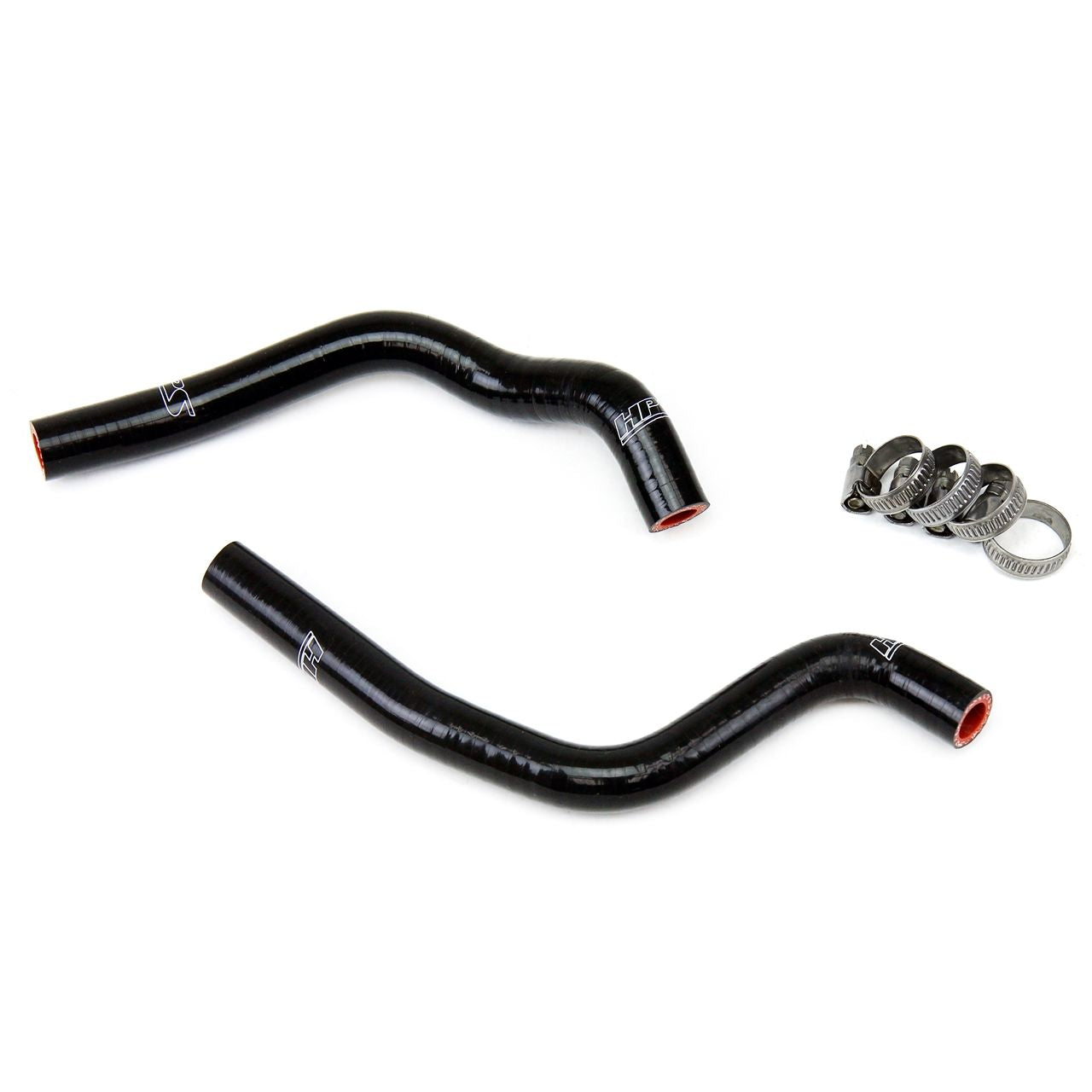 HPS Black Reinforced Silicone Radiator Hose Kit for Honda 03-06 CR85R 2 Stroke