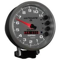 Thumbnail for Autometer 5 inch Ultimate DL Playback Tachometer 11000 RPM - Silver
