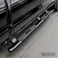 Thumbnail for Westin 19-20 Chevrolet/GMC Silverado/Sierra 1500 Double Cab PRO TRAXX 4 Oval Nerf Step Bars - Black