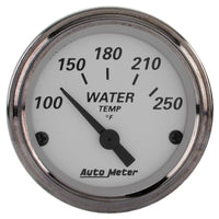 Thumbnail for AutoMeter Gauge Water Temp 2-1/16in. 250 Deg. F Elec American Platinum
