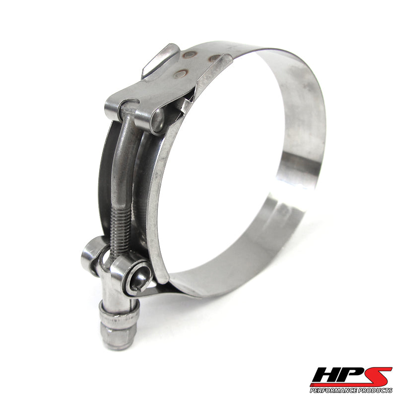 HPS Stainless Steel T-Bolt Clamp Size 156 for 5.5" ID hose - Effective Size: 5.75"-6.06"