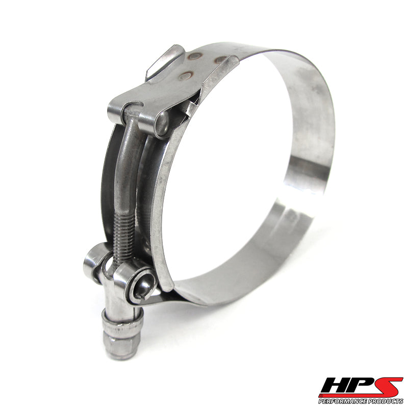 HPS Marine 316 Stainless Steel T-Bolt Hose Clamp , Range: 4.76"-5.08" (121mm-129mm), Size # 114