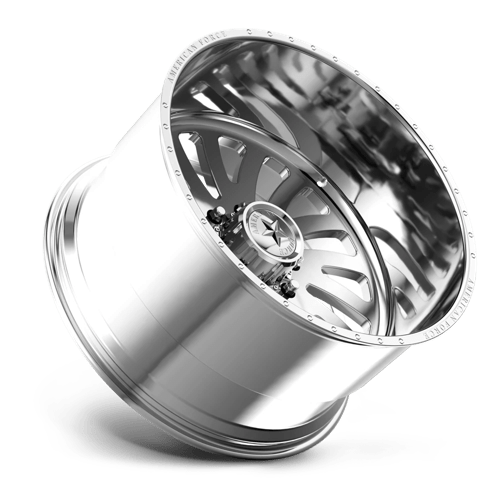 American Force AW74 24X14 6X135 POLISHED -73MM