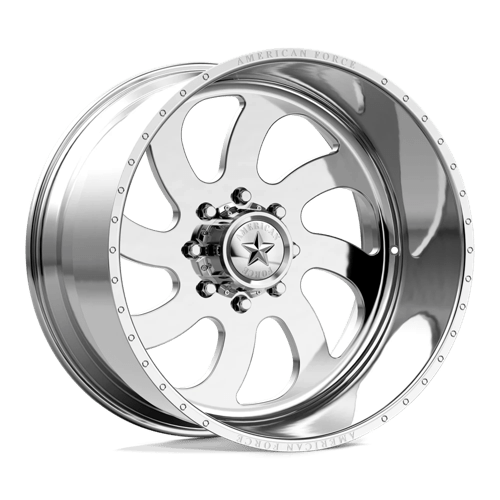 American Force AW76 20X10 8X6.5 POLISHED -25MM