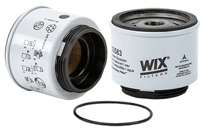 Wix 33583 Spin On Fuel Water Separator w/ Open End Bottom